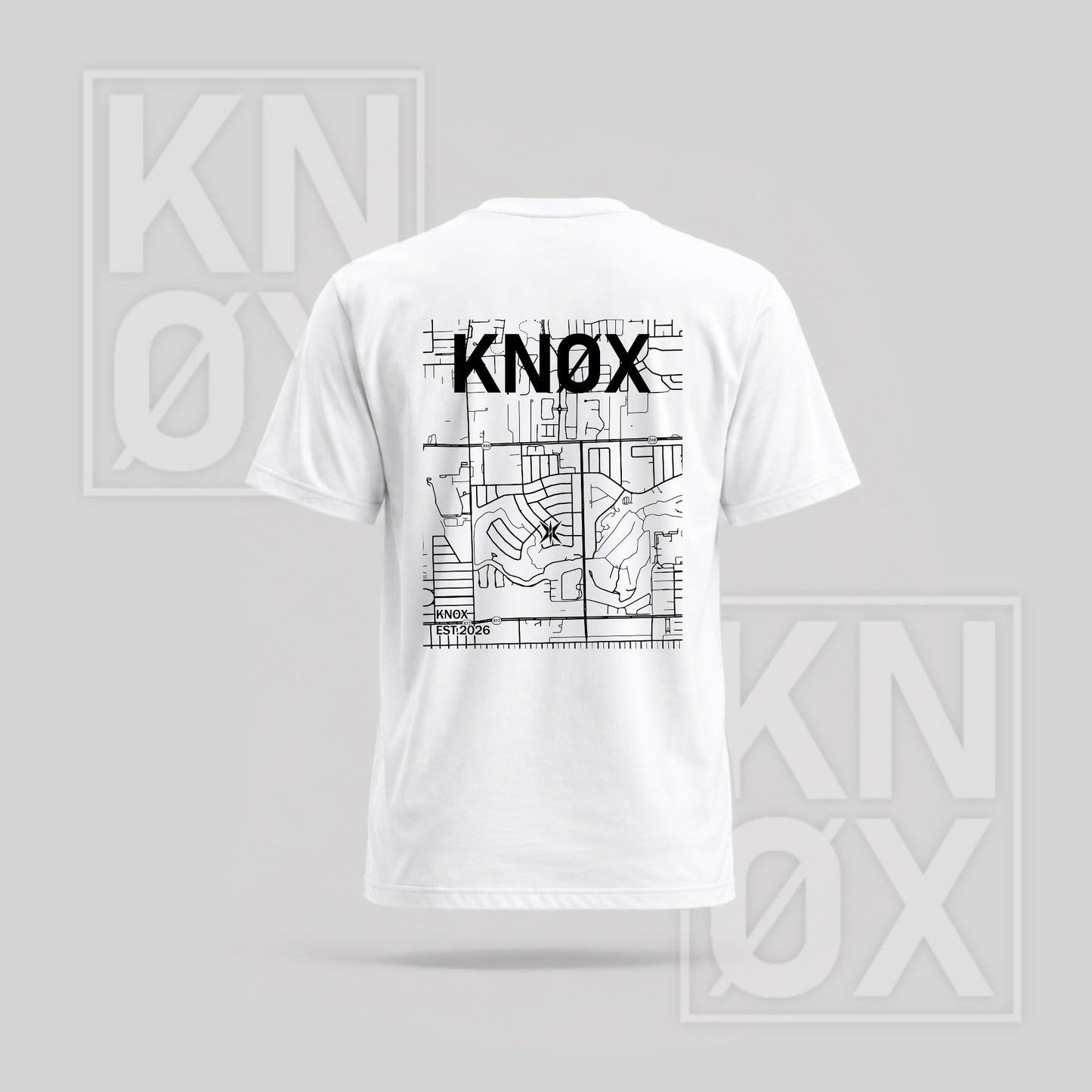 KNØX Coordinates Tee